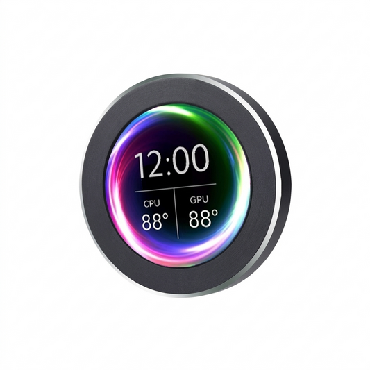 2.8 Inch Round IPS USB Secondary Screen for PC