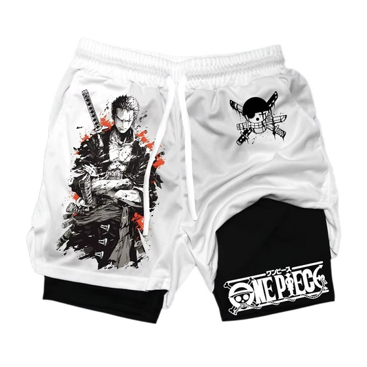 Anime Athletic Shorts for Men