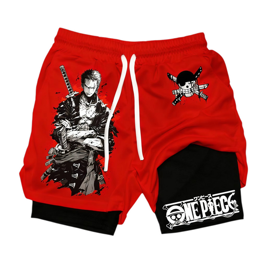 Anime Athletic Shorts for Men